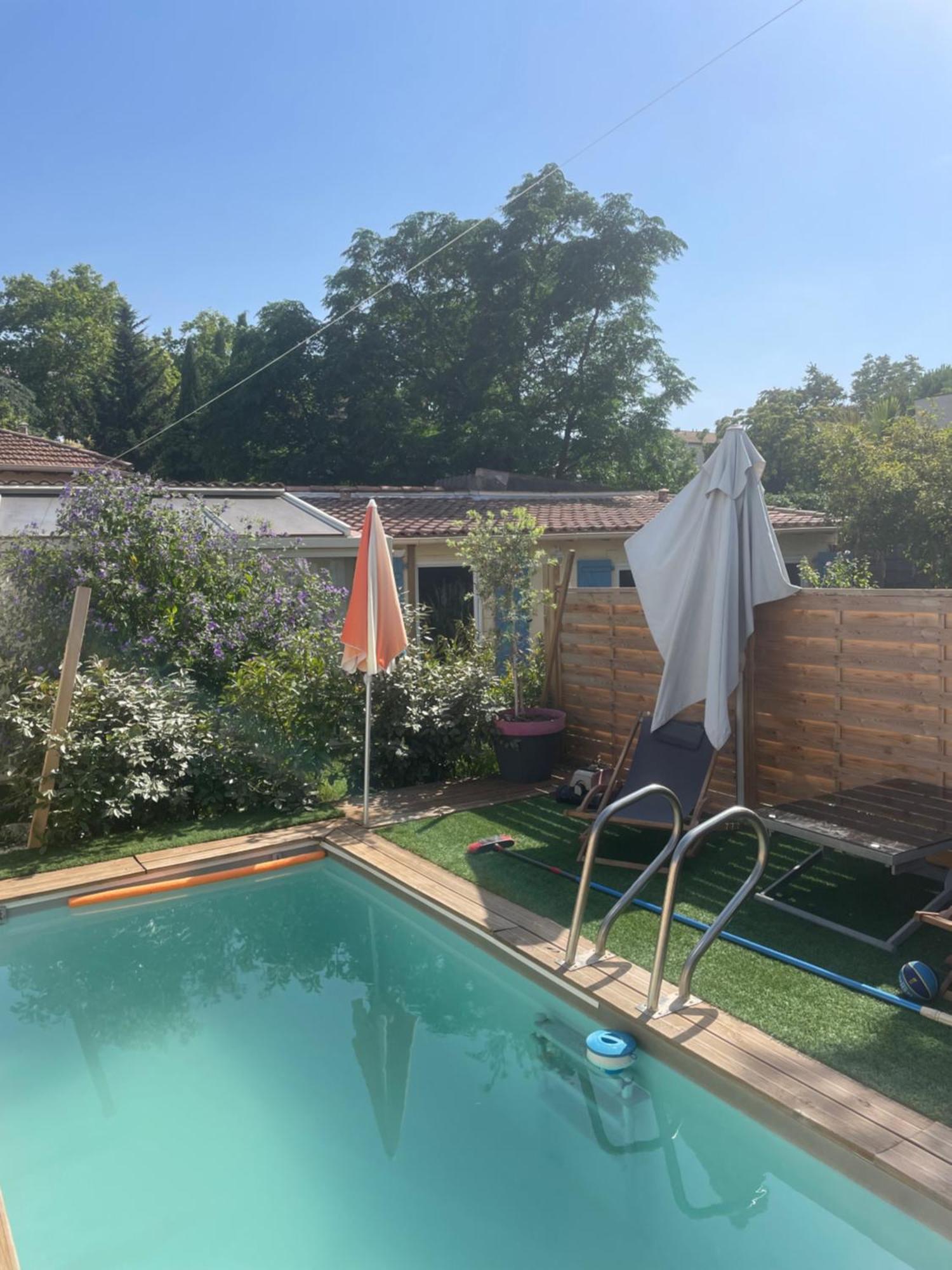 Houdarling Chalet Et Spa Hammam Jacuzzi Et Sauna 尼姆 外观 照片